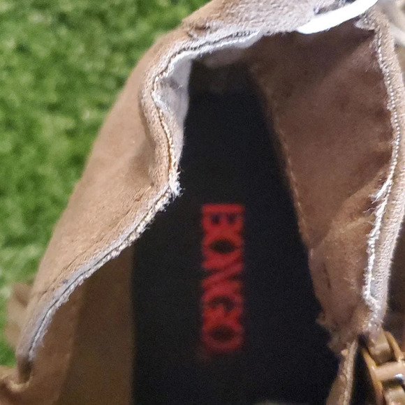 NWT Bongo Womens Zipper Up Ankle Booties with Fringe & Rivet Side Design - Picture 4 of 13